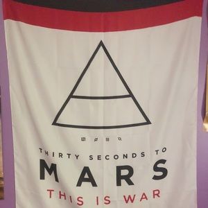 Thirty Seconds to Mars banner/flag